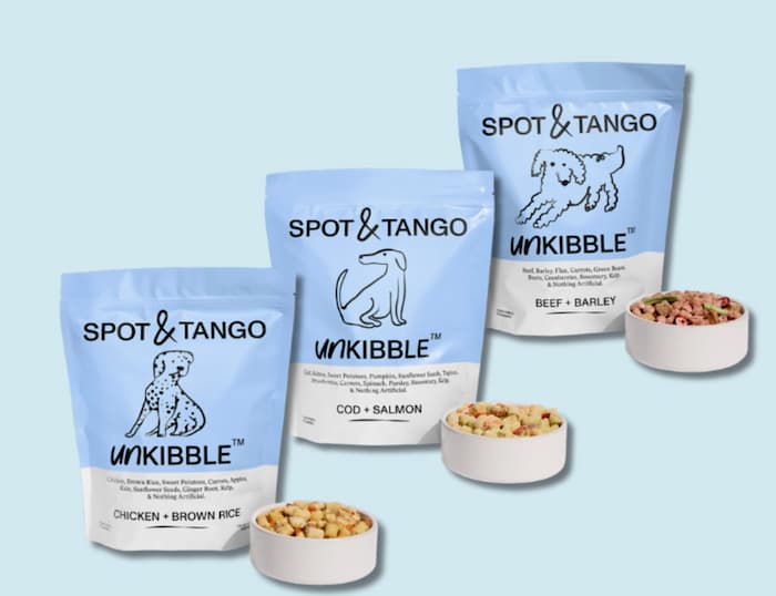 Spot and Tango Unkibble