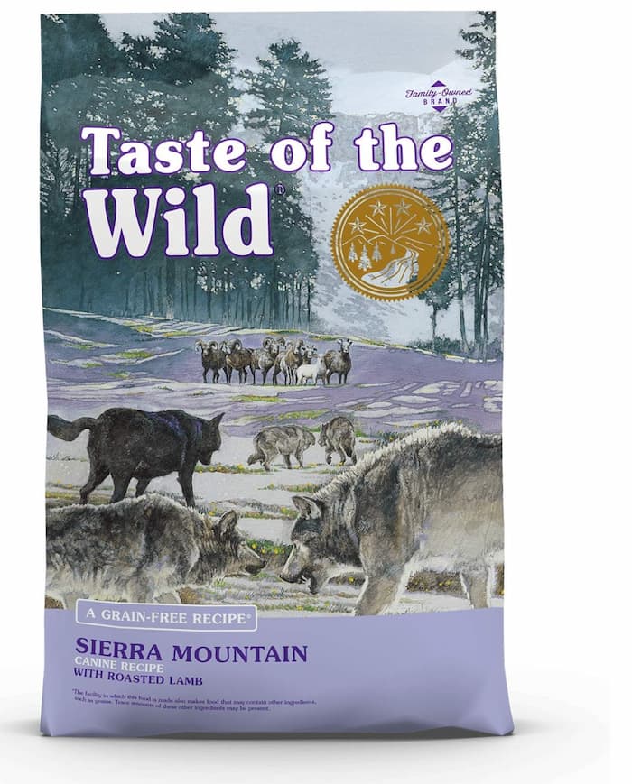 Taste of the Wild Grain-Free Premium Lamb Dry Dog Food