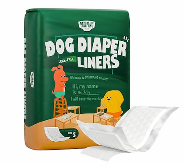 Pawpang dog diaper liners