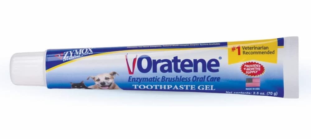 Oratene brushless toothpaste