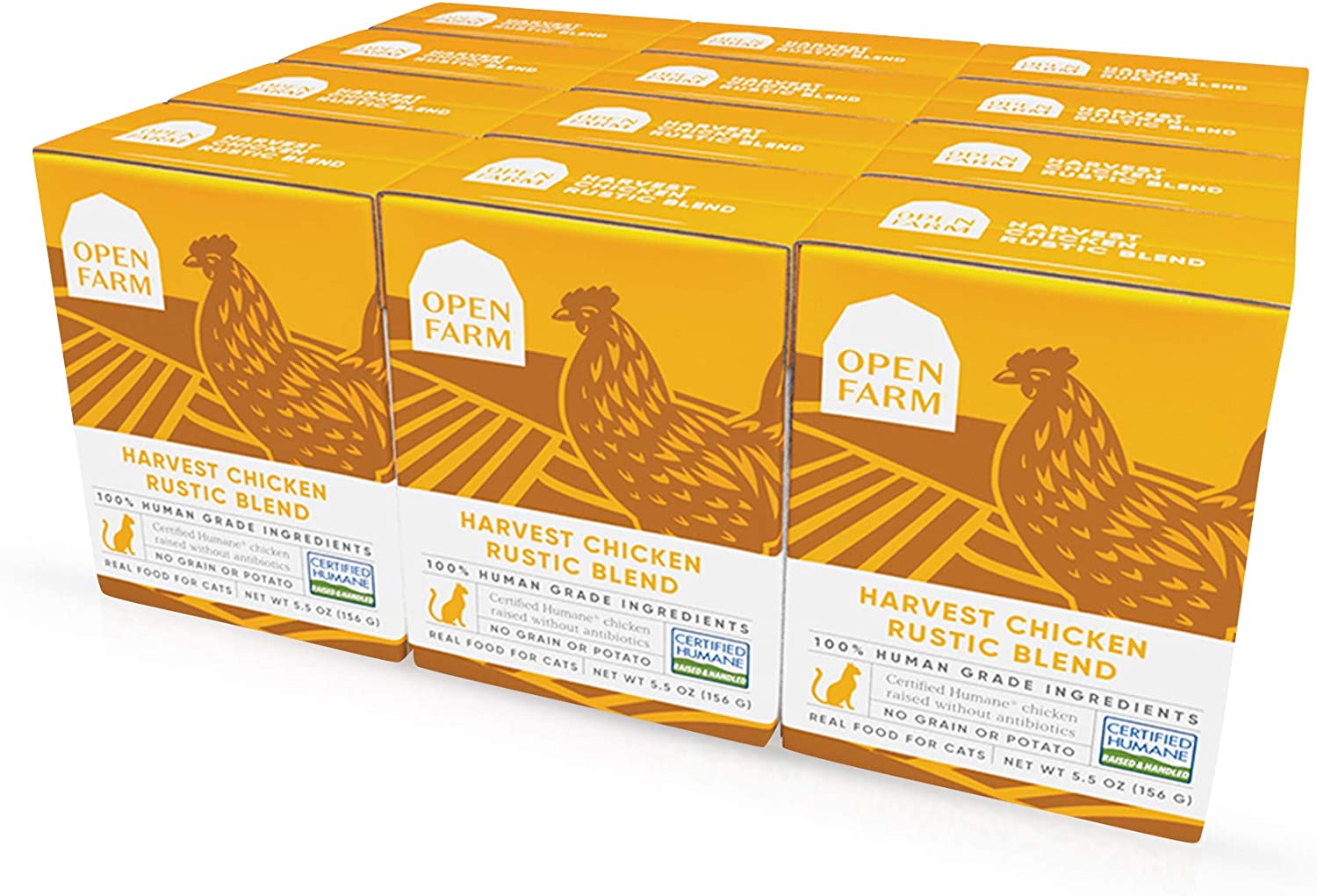 Harvest Chicken rustic blend wet cat food 