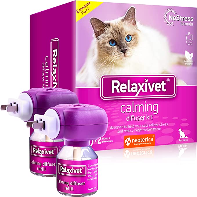 Relaxivet calming diffuser kit