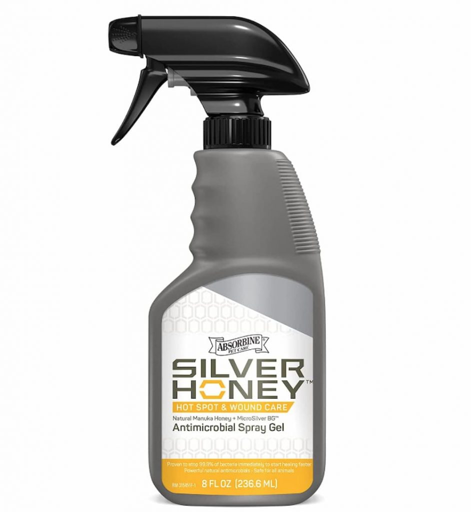 Absorbine Silver Honey Hot Spot & Wound Care Spray Gel