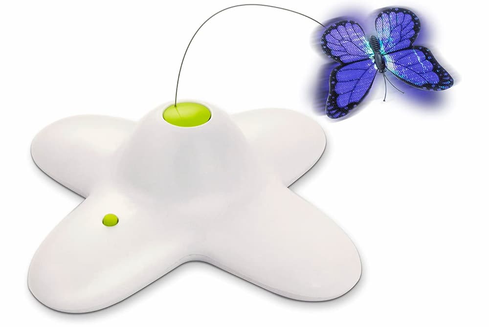 All for Paws Cat Toys Interactive Butterfly Flutter Bug Toy