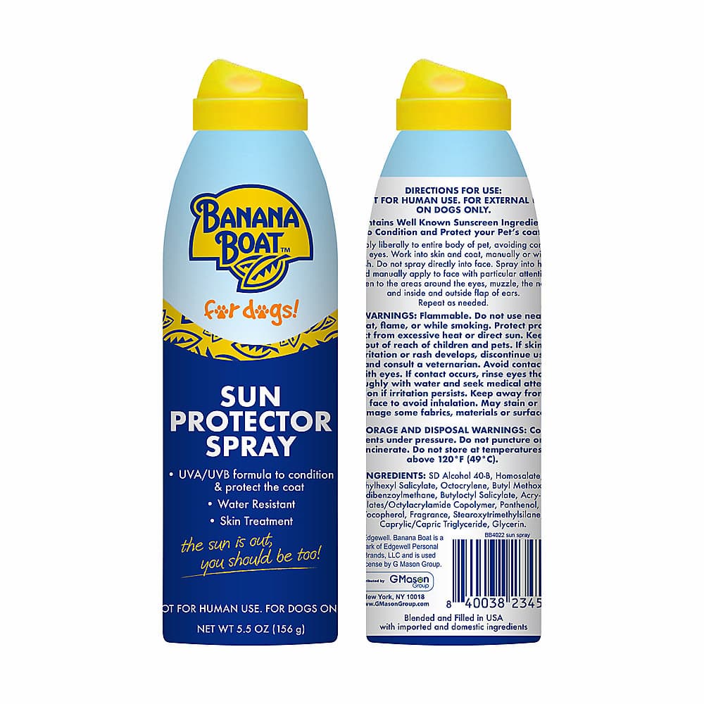 Banana Boat Sun Protector Spray for Dogs