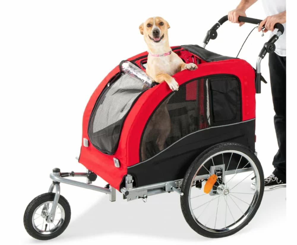 Best Choice Products 2-in-1 Pet Stroller and Trailer