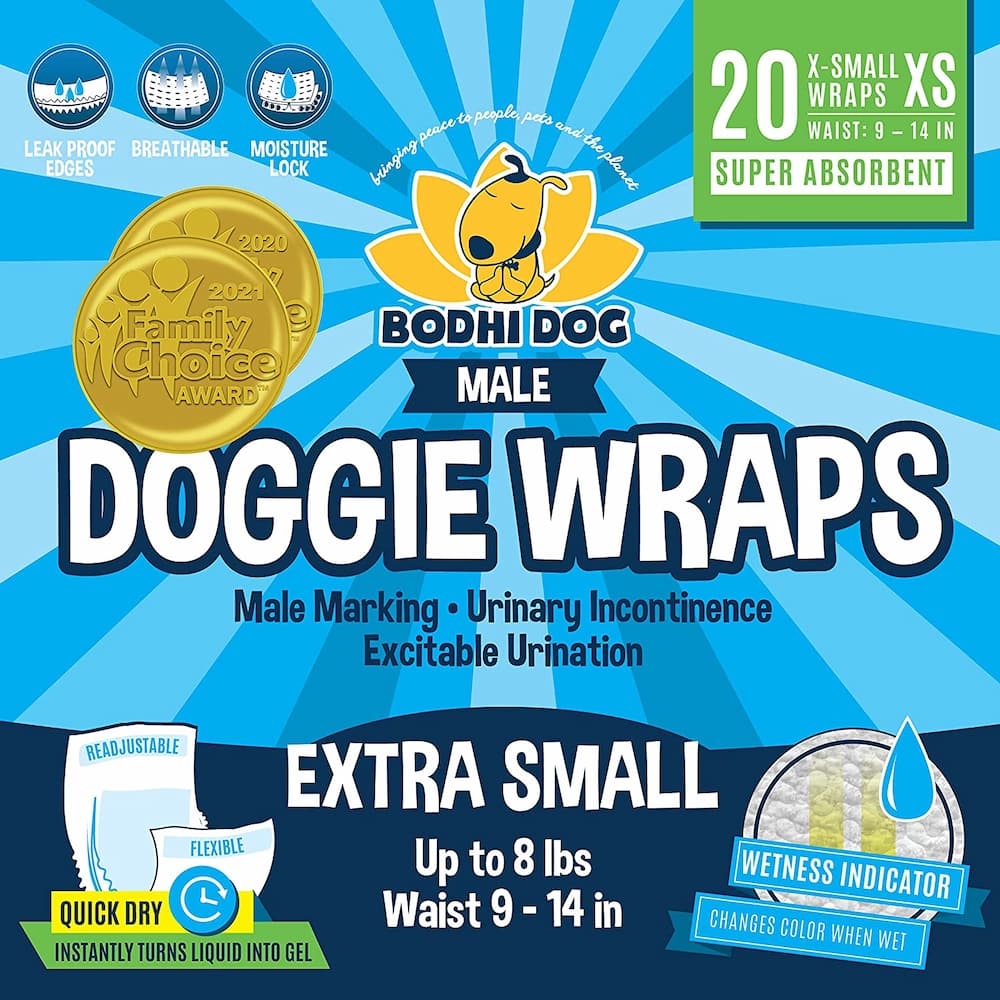 Bodhi dog Disposable Dog Diapers Male