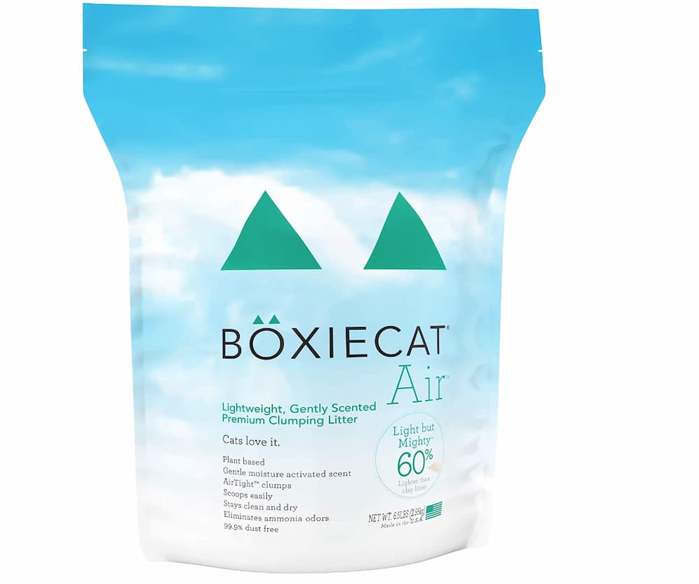 Boxiecat Air Lightweight, Premium Clumping Cat Litter