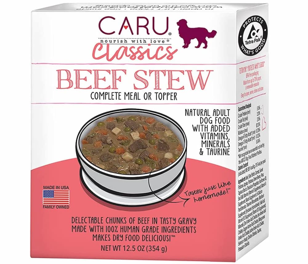 Caru Real Beef Stew for Dogs