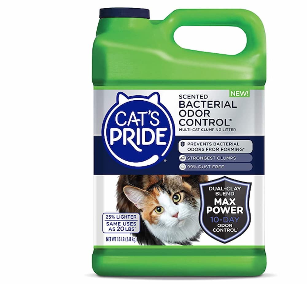 Cat's Pride Odor Control Lightweight Clumping Cat Litter with MaxPower