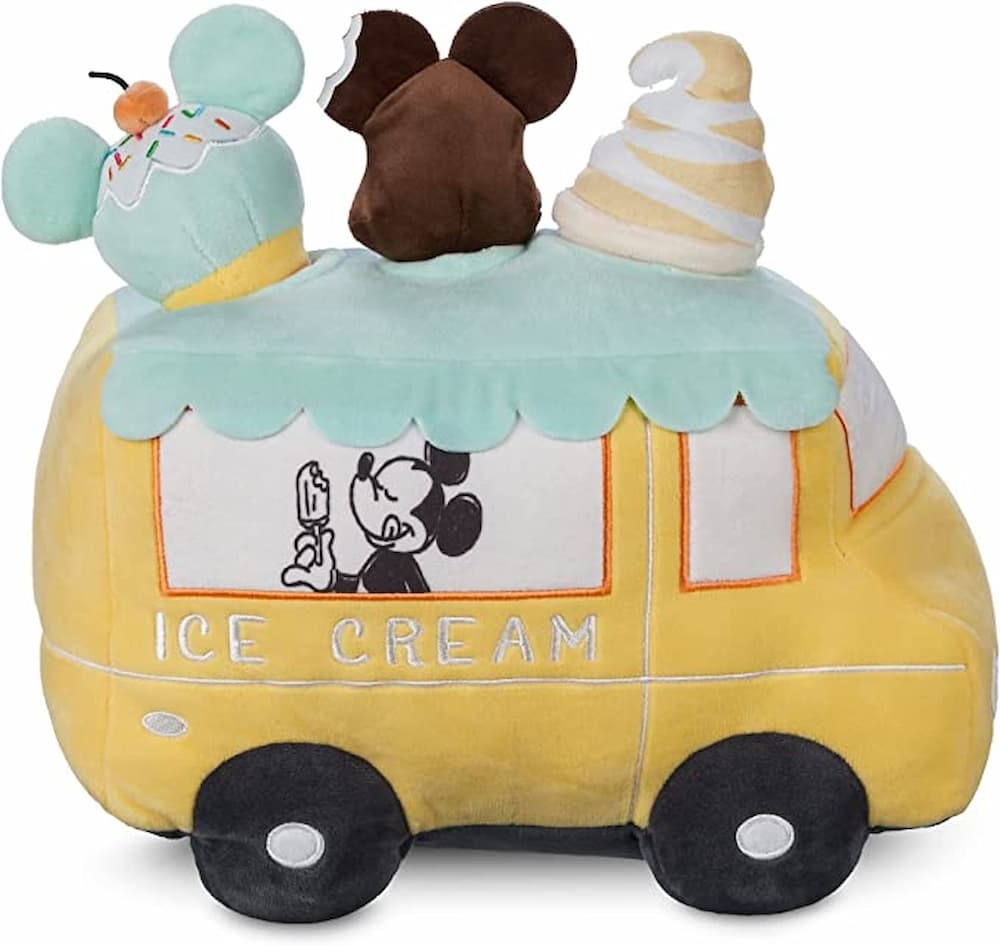 Disney Mickey Mouse Ice Cream Truck Plush Pet Toy