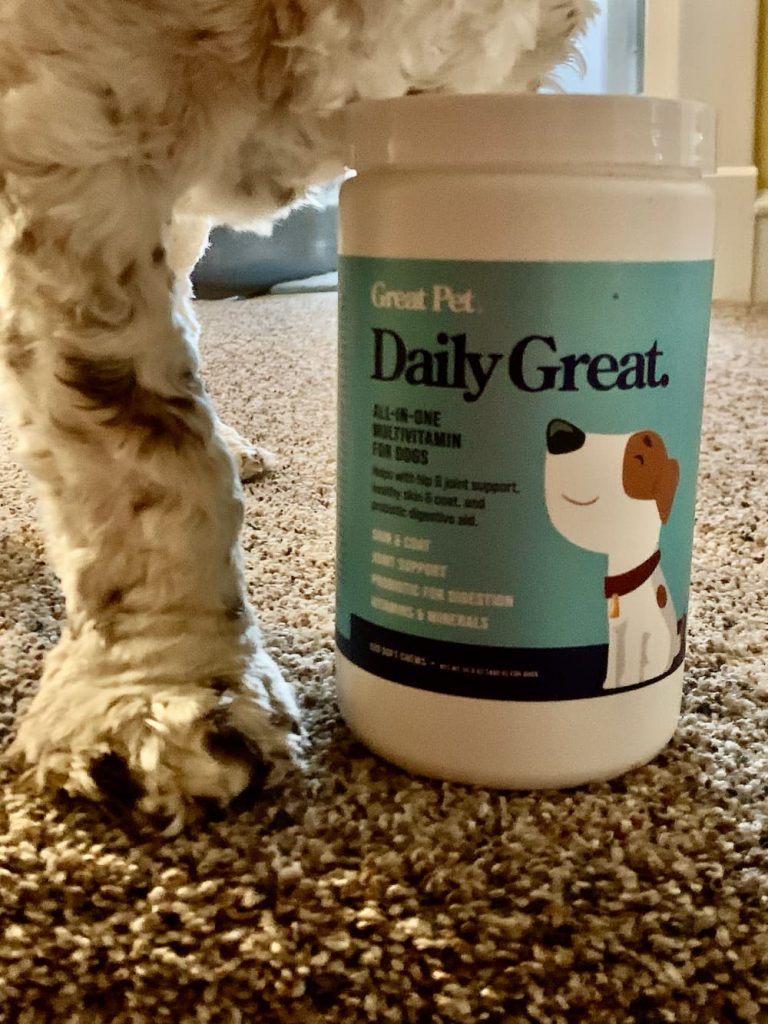 Daily Great for dogs multivitamin
