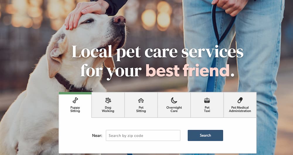 Fetch Pet Care app