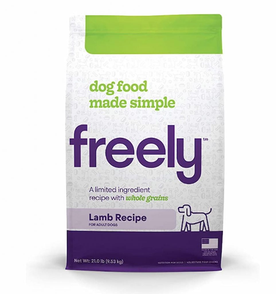 Freely Limited Ingredient Diet, Natural Dog lamb food