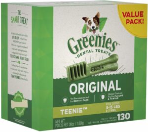 Greenies teenie dental chews