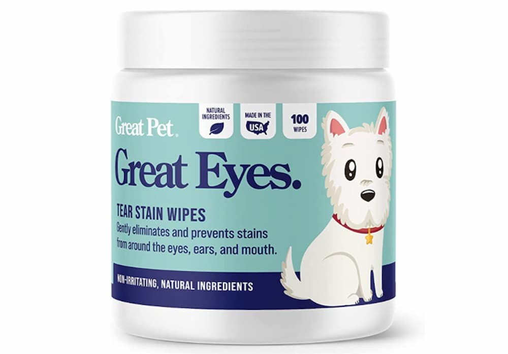 Great Pets - Body Wpes & Eye Tear Stain Remover Wipes for Dogs & Cats