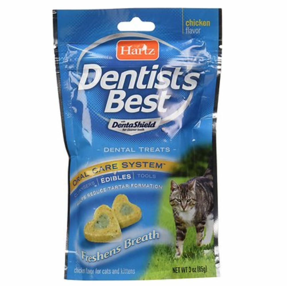 Hartz Dentist's Best Chicken Flavor Dental Cat Treats