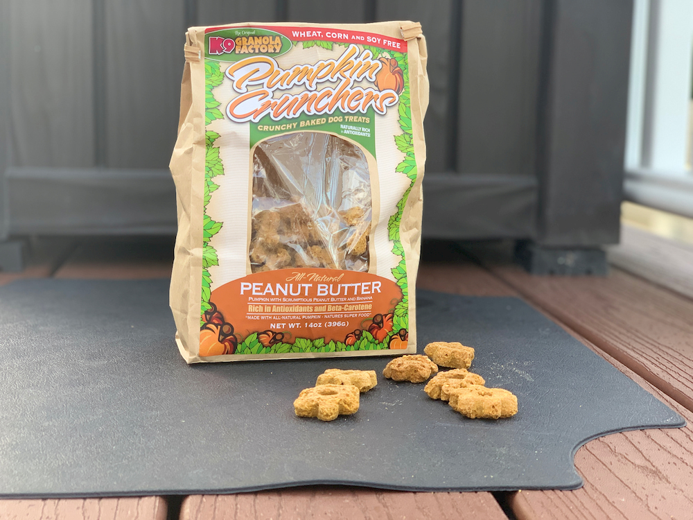 K9 Granola Pumpkin Crunchers dog treats