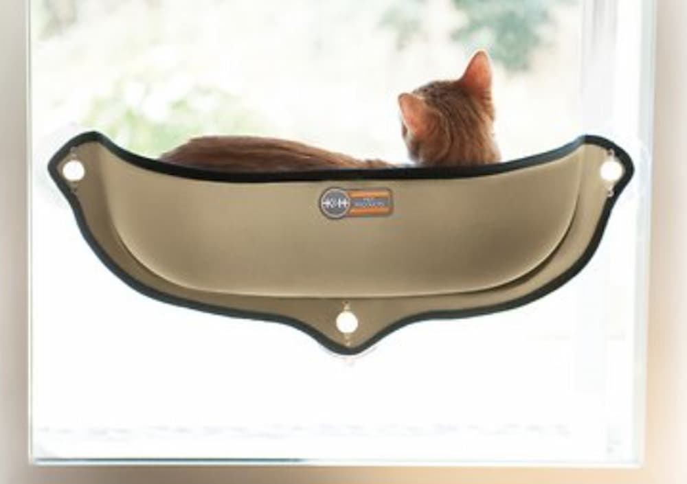 K&H Pet Products EZ Mount Kitty Sill Cat Window Perch