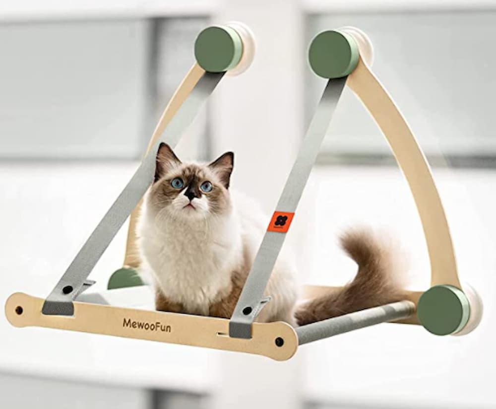 MEWOOFUN Sturdy Cat Window Perch Cat Window Hammock