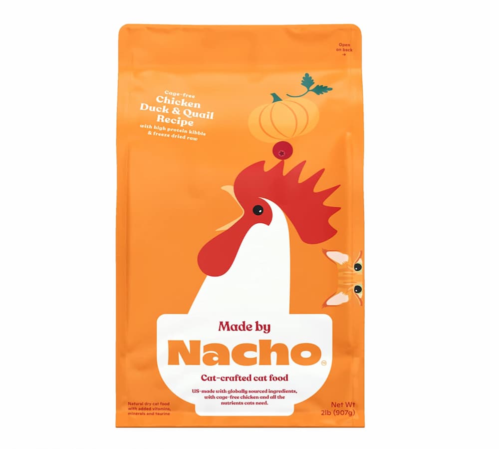 Made by Nacho cat food 