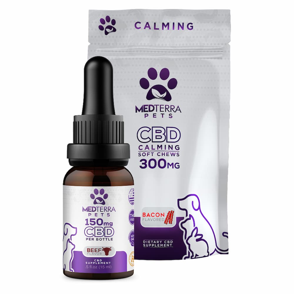 Medterra CBD pet calming bundle