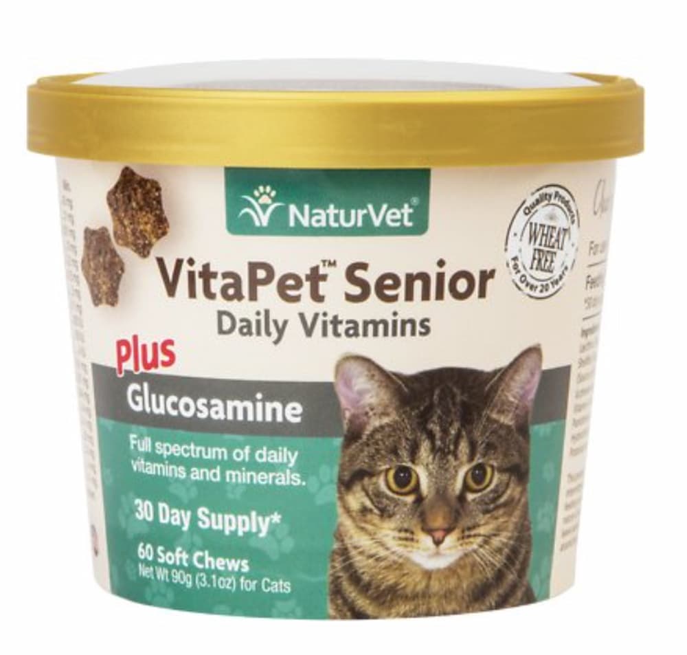 NaturVet VitaPet Senior Daily Joint supplement for cat