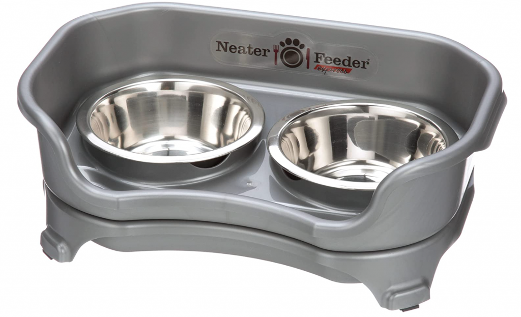 AsFrost Dog Food Bowls Stainless Steel Pet Bowls & Dog Water Bowls with  No-Spill and Non-Skid, Feeder Bowls with Dog Bowl Mat for Small Medium  Large