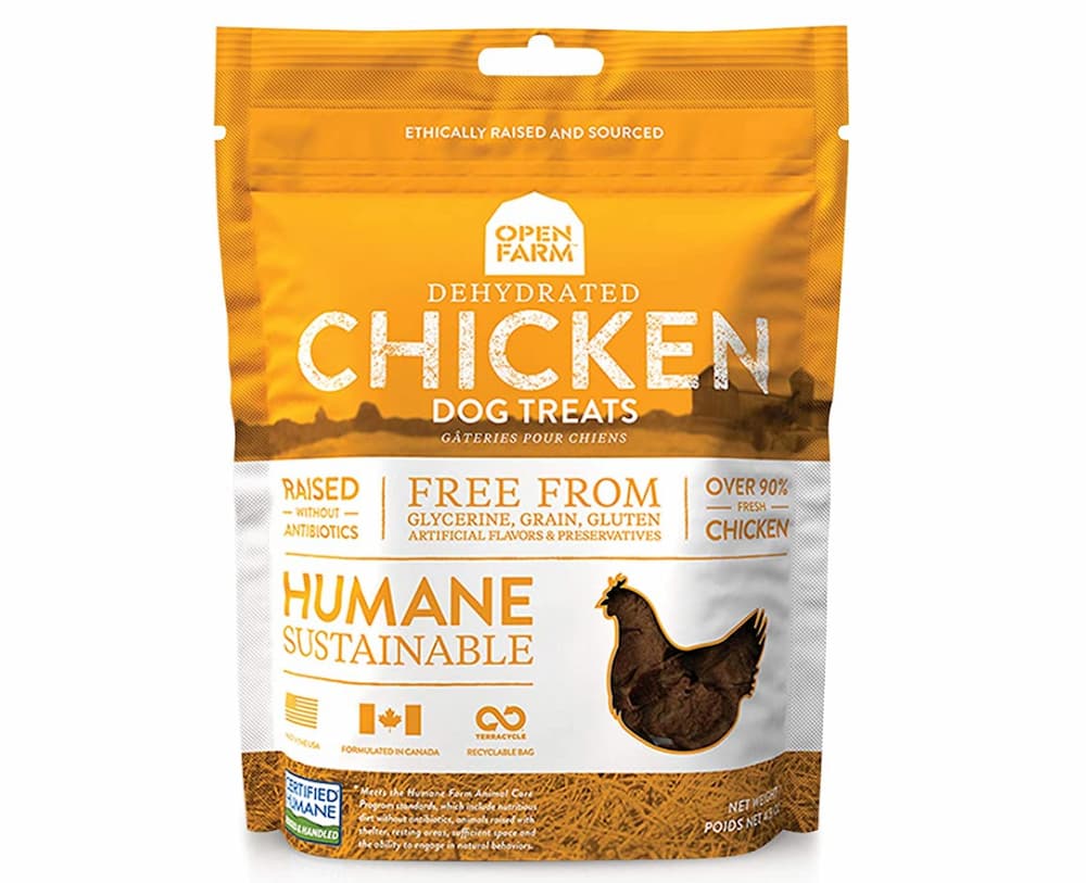 Open Farm Dehydrated Chicken Grain-Free Dog Treats