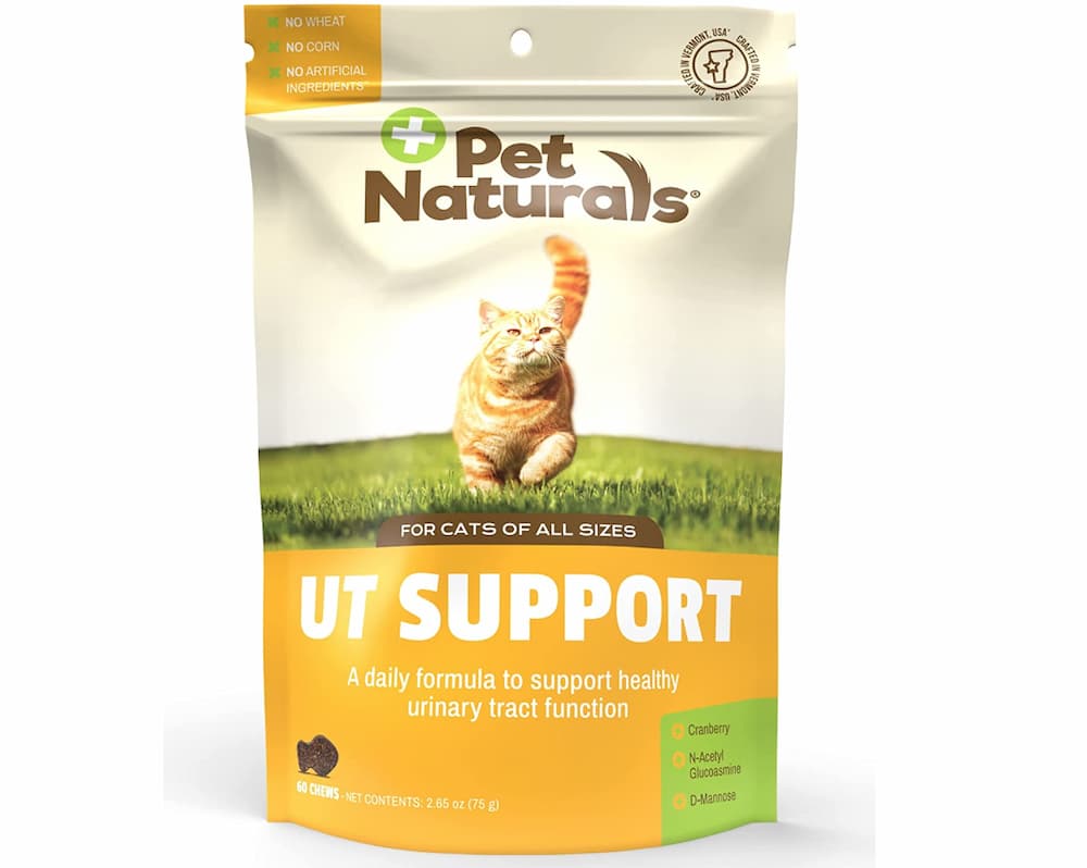 Pet Naturals UT Support Urinary Tract Supplement for Cats