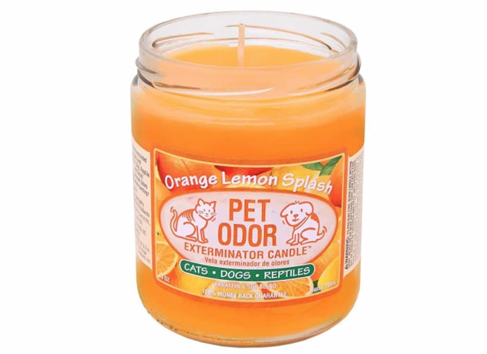 Pet Odor Exterminator Candle - Enzyme Formula Eliminates Pet Smells