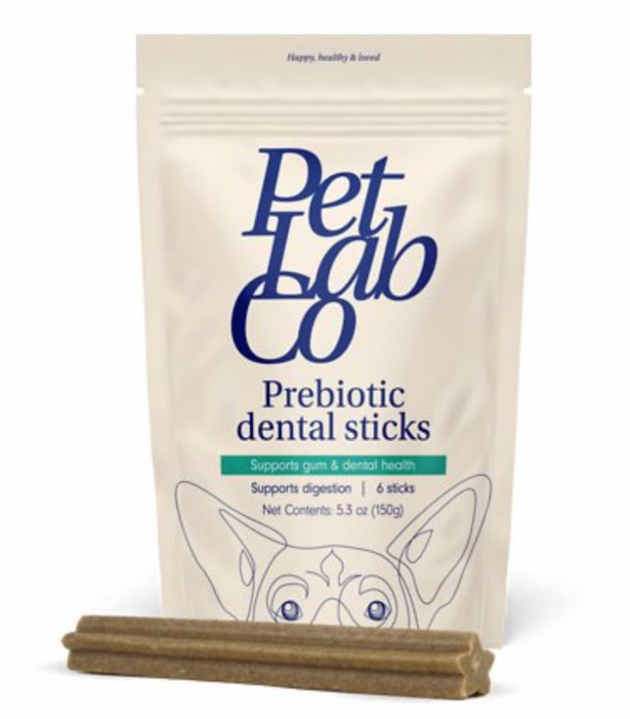 PetLab Co. Prebiotic Dental Chew Treats Peppermint Flavored for Dogs