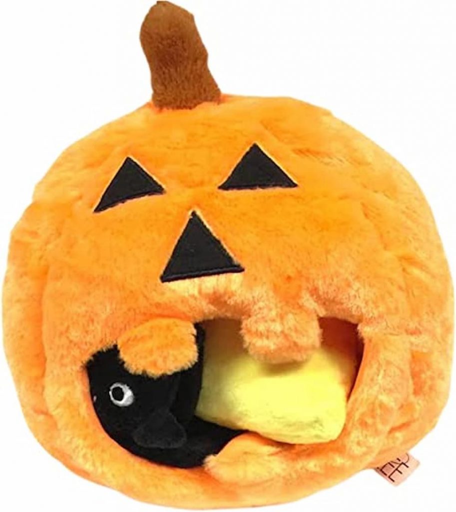 Pumpkin Head Halloween Dog Toy