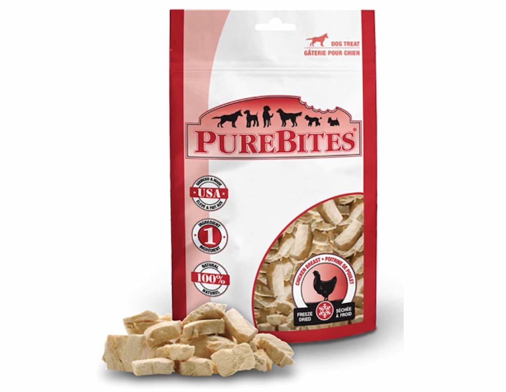 PureBites RAW Freeze Chicken Breast Dog Treats