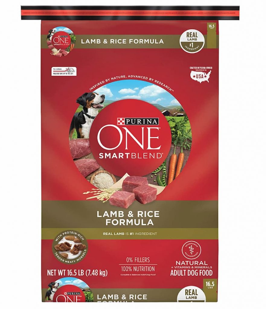 Purina ONE SmartBlend Natural Adult Lamb & Rice Dry Dog Food