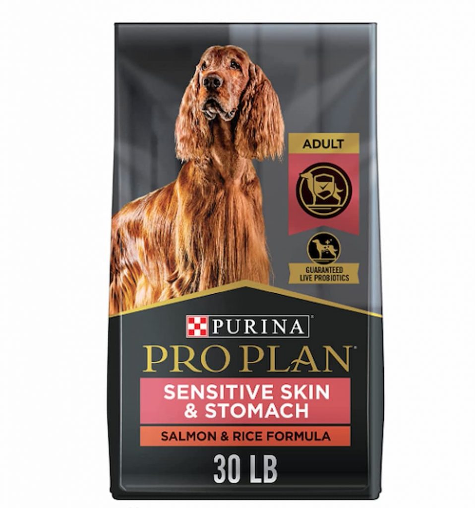 Purina Pro Plan Sensitive Skin & Stomach, High Protein Dry Dog Food