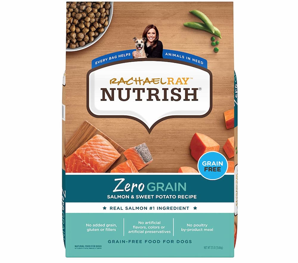 Rachael Ray Nutrish Zero Grain Dry Dog Food with Real Meat, Grain Free
