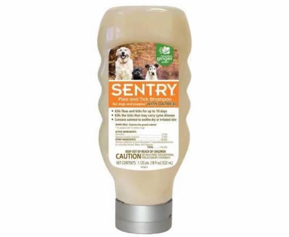 SENTRY Oatmeal Flea and Tick Shampoo for Dogs