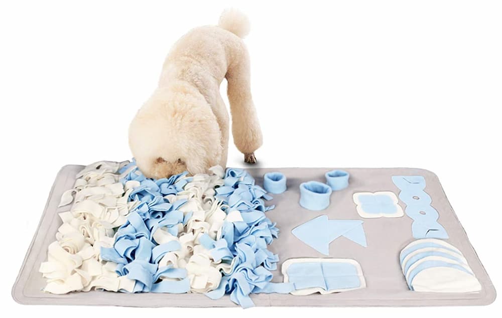 Snuffle Mat for Dogs - Dog Enrichment Toys, 16.2'' X 21''Dog Puzzles Toys,  Dura