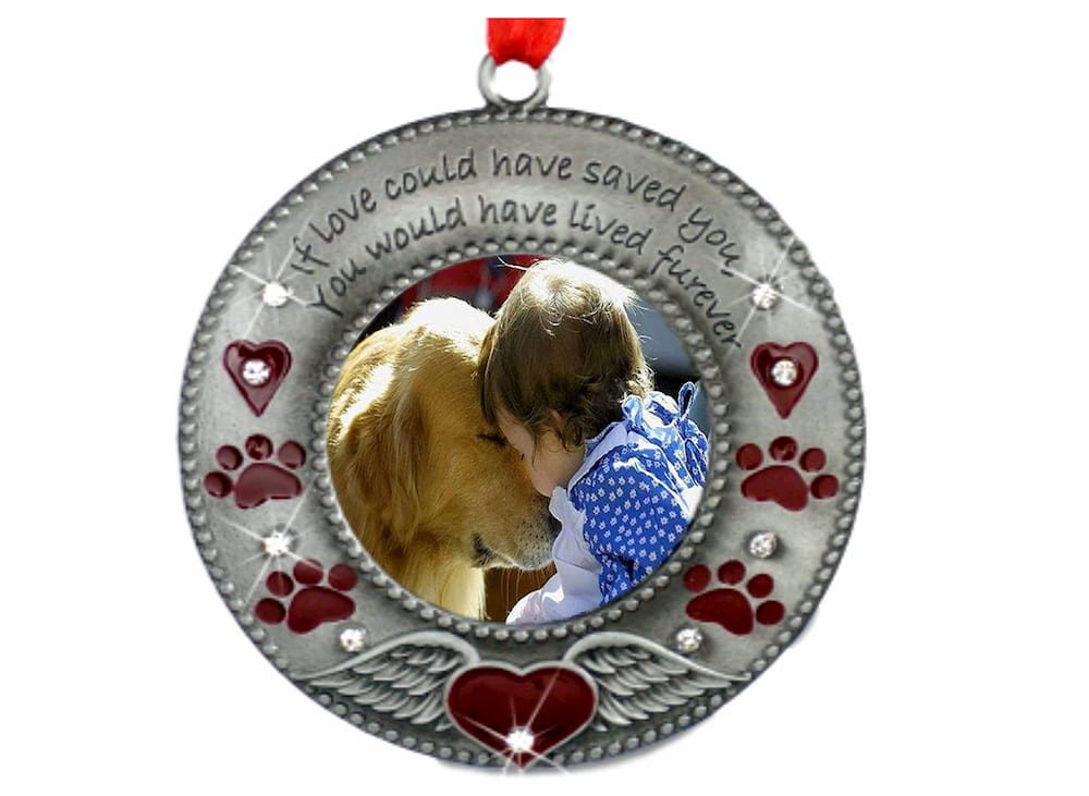 Memorial Heart with Inclusion, Remembrance Gift