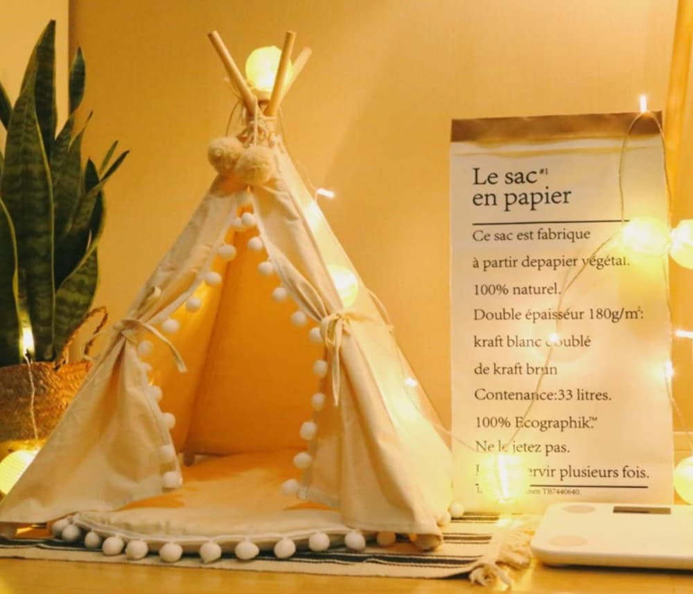 Little Dove Dog Teepee Bed