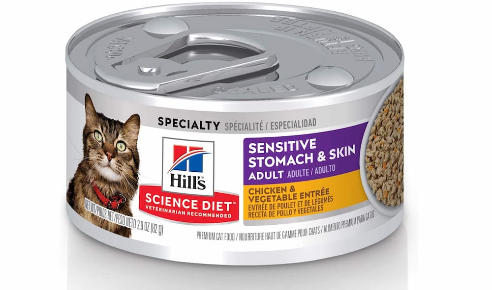 Hill's Science Diet Adult Sensitive Stomach & Skin Canned Cat Food