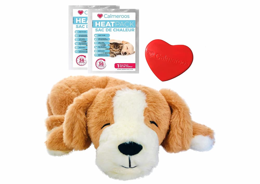  ALL FOR PAWS Little Buddy Heart Beat Brown Dog, Puppy Toy with  Heartbeat Dog Training Toy for Separation Anxiety Relief Behavioral aid for  Pets : Pet Supplies