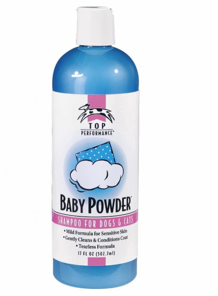 baby powder shampoo for dogs