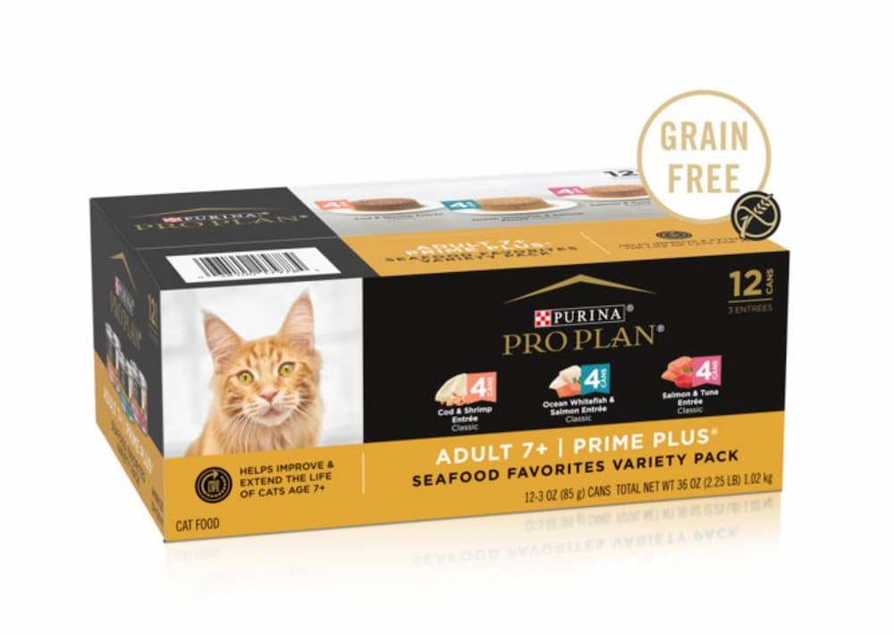 Purina proplan wet cat food variety pack