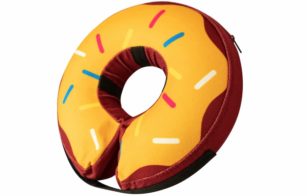 donut shaped dog cone collar