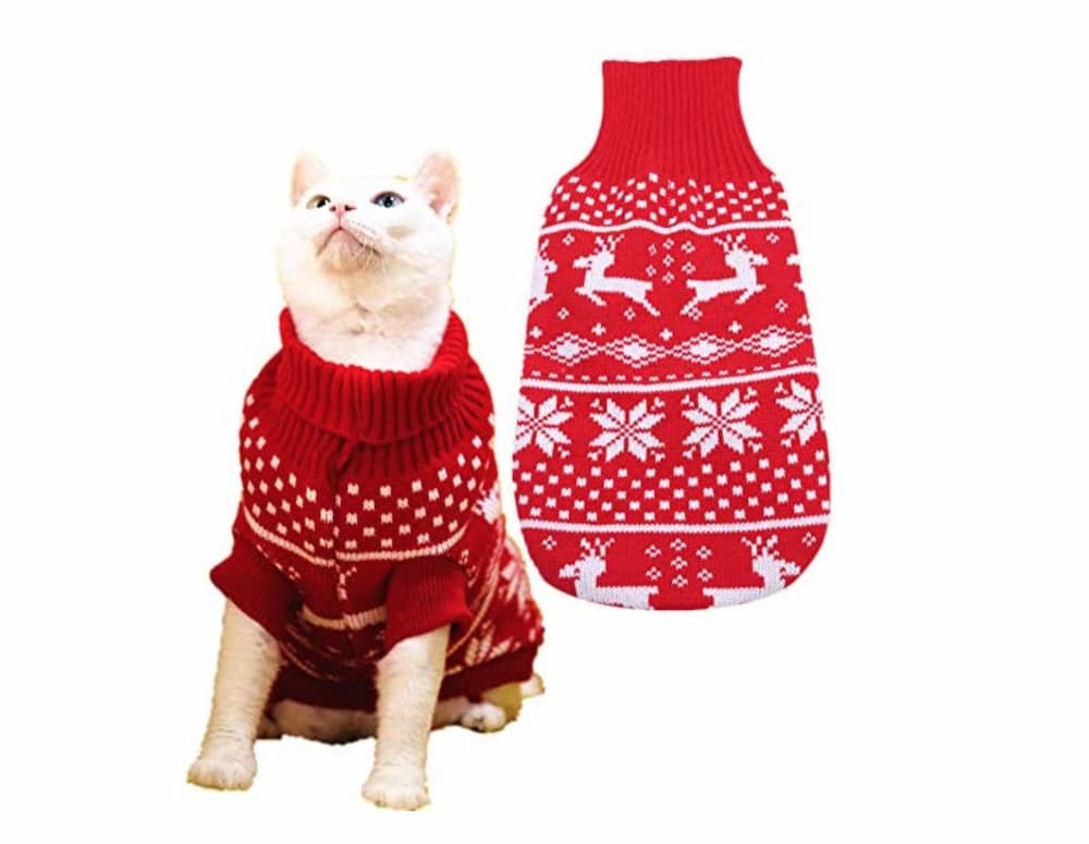 Fair Isle Cat Sweater