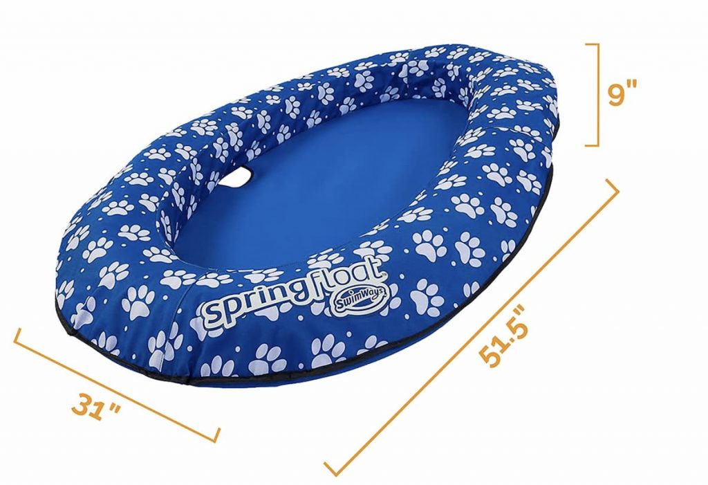 outdoor float for dogs in water