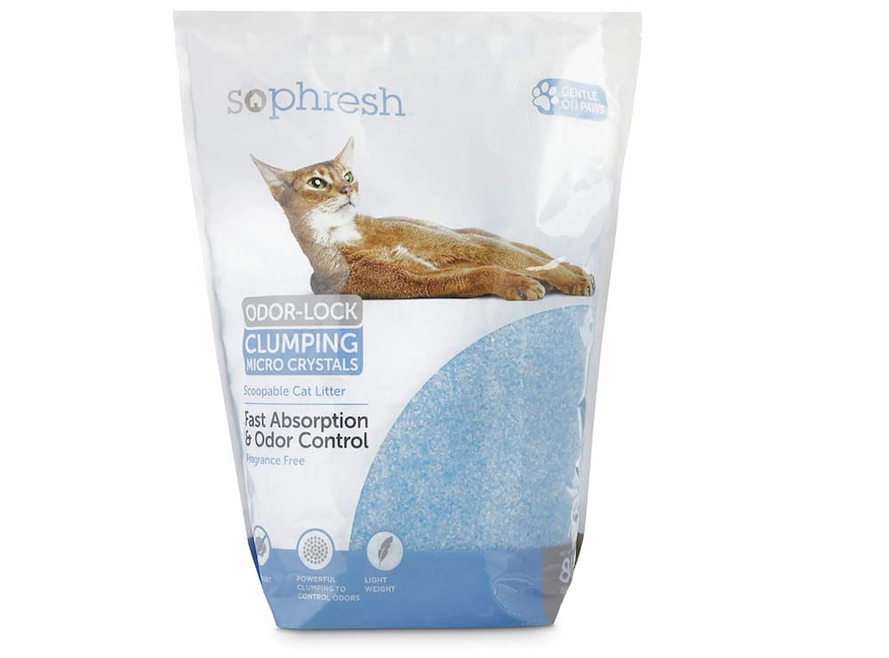 So Phresh Scoopable Odor-Lock Clumping Micro Crystal Cat Litter