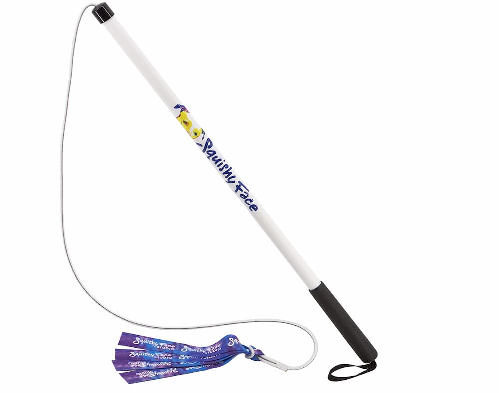 Squishy Face Studio Flirt Pole V2 with Lure